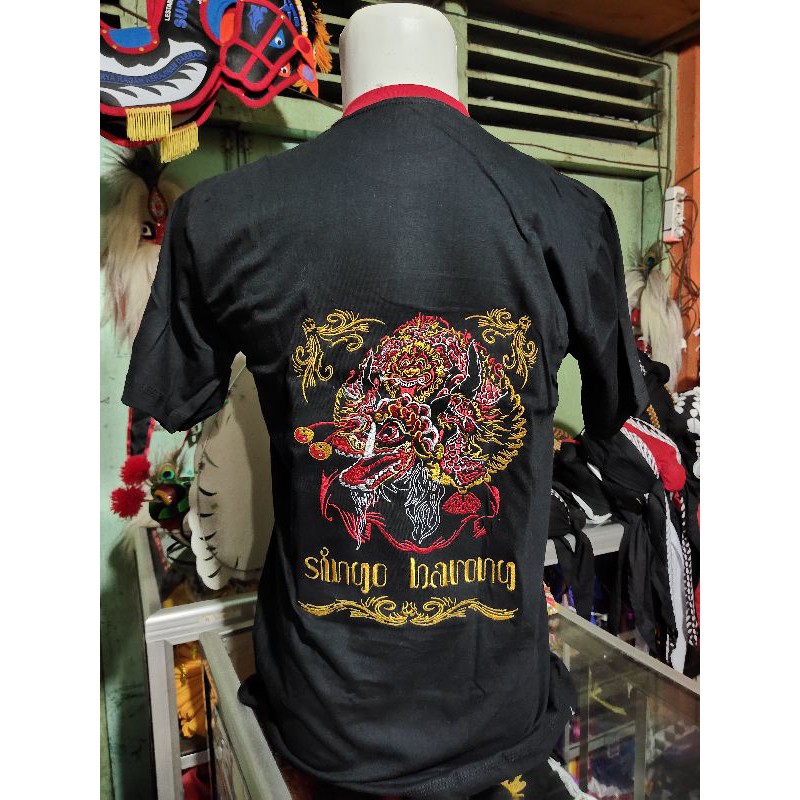 Kaos barong bordir termurah se shopee / kaos bopo / kaos barong / kaos barongan / kaos / barongan