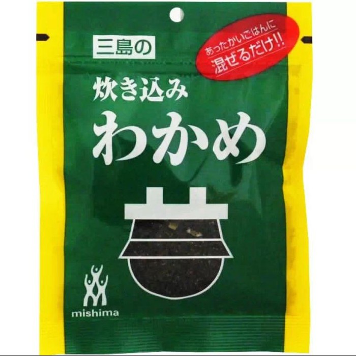 

Mishima Takikomi Wakame Seaweed Rice Seasoning 24 gr / furikake wakame