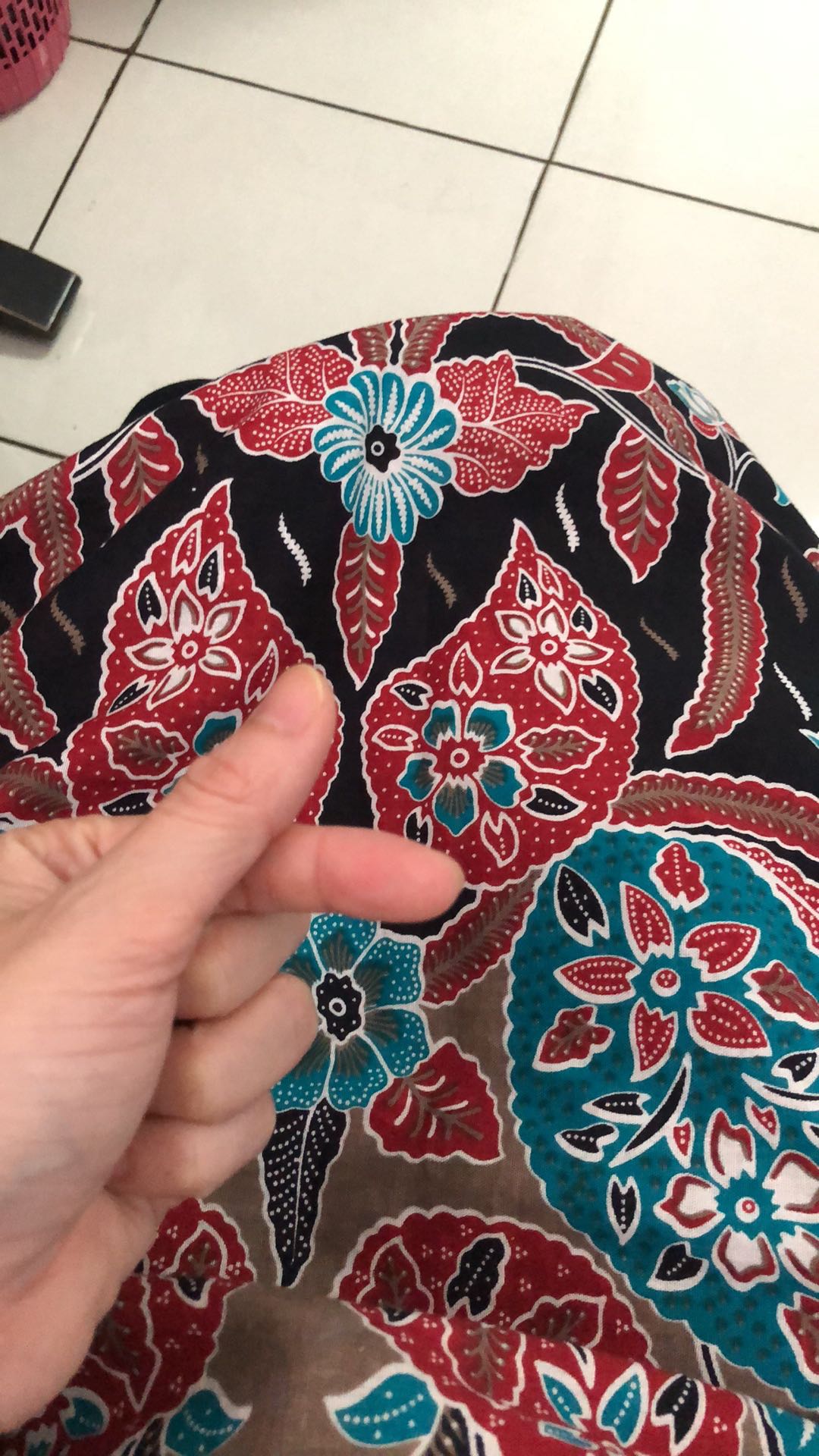 Batik Tunik Shibori Jumputan Terbaru Size S-3l / Hrb026 Yelbor Navbor / Biru Putih / Original..