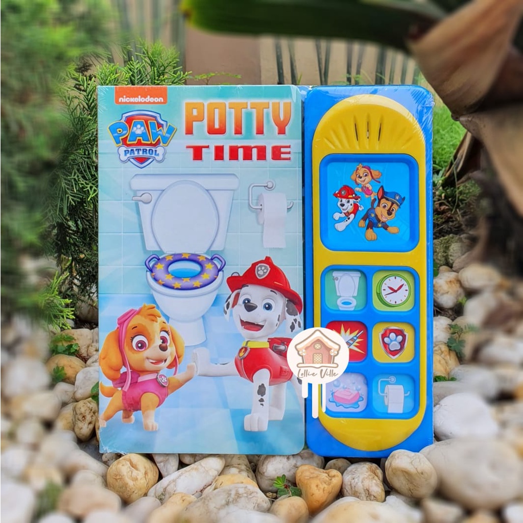 Paw Patrol Potty Time Sound Book