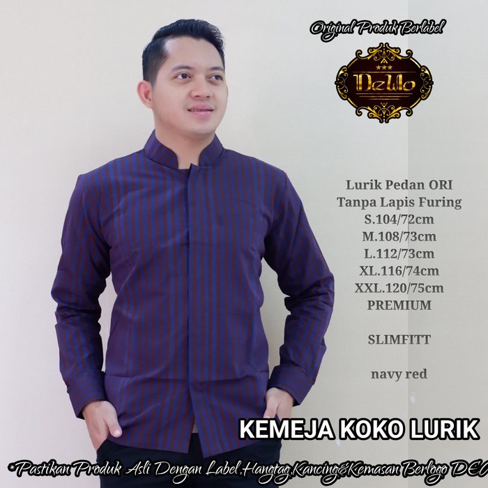 43 Baju Batik Lurik Atasan Pria Free Gambar