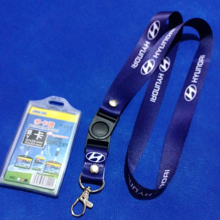 

(P3C8).. LANYARD/TALI ID CARD HYUNDAI-BISA SATUAN-READY STOCK //Kualitas@terbaik