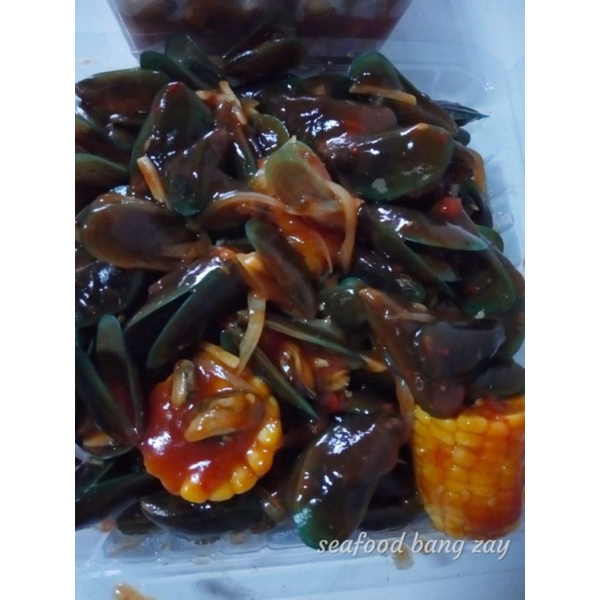 

kerang ijo saos padang 1,3 kg