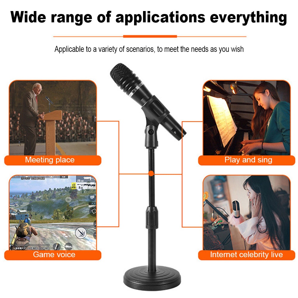 Stand Mikrofon Meja Tripod mic Meja Flexible Desktop Tripod Folding Mic Stand Adjustable Angle Disc Microphone Mount Holder Stand Bracket Microphone Clip Clamps Flexible Desktop Tripod Folding Mic Stand Adjustable Angle Disc Microphone Mount Holder Stand