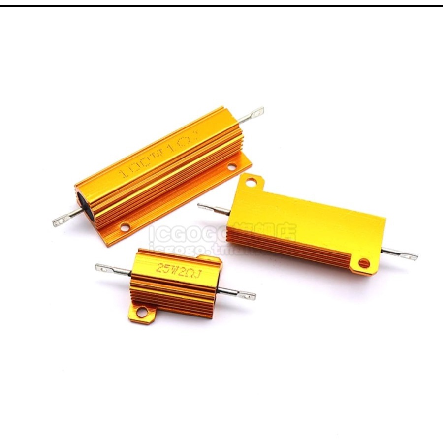 Wirewound Resistor Electronic Aluminium 100W (2R s/d 15R )