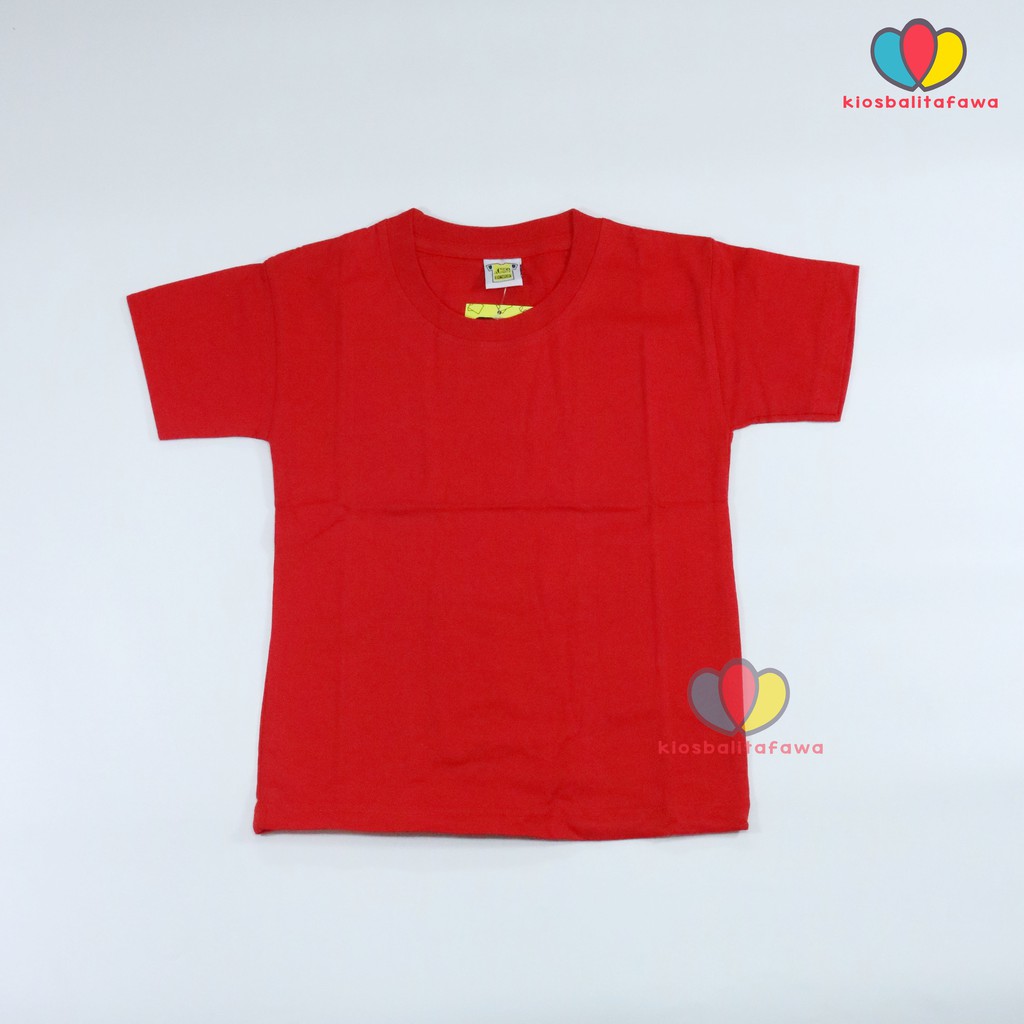  Kaos Oblong Anak 2 10 Tahun Warna Merah Kaos Imlek 