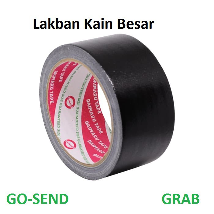 Lakban Kain Besar-Lakban Hitam Besar Daimaru
