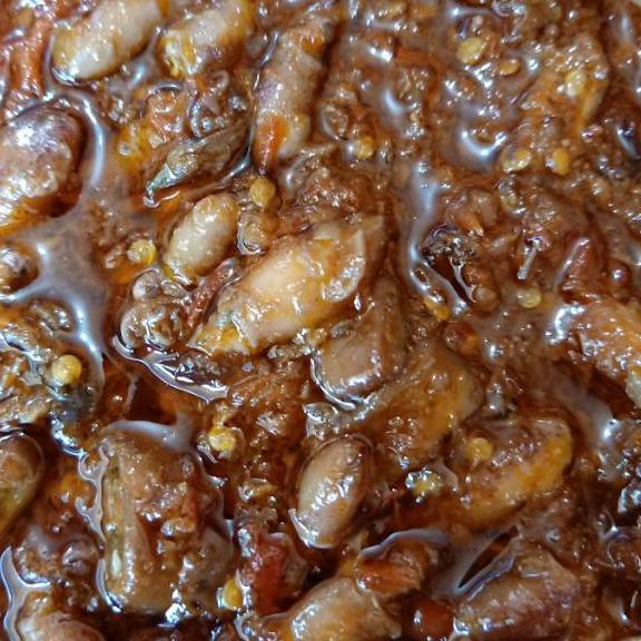 

[PRODUK 09E9H] Sambal baby cumi 0AA