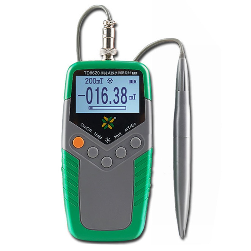 Mary Fluxmeter Digital Genggam Presisi Tinggi Dengan Probe
