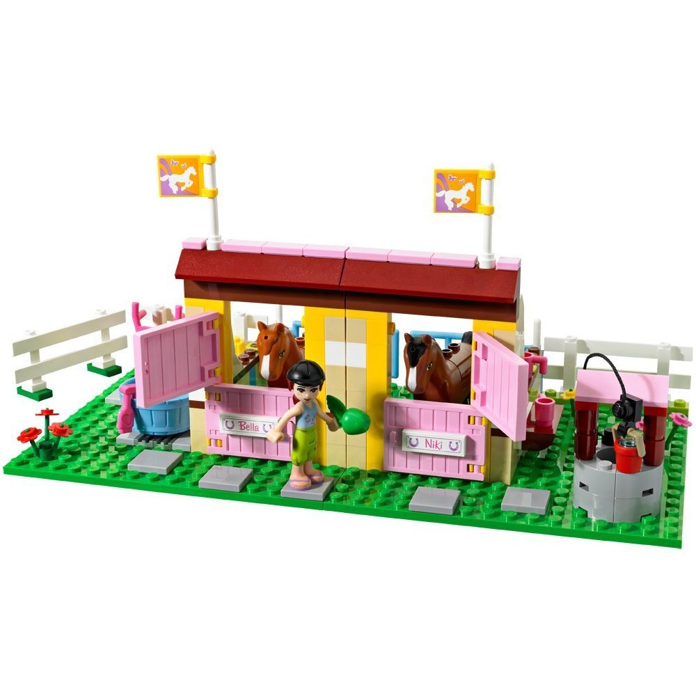 Lego Friends 3189 Heartlake Stables Horse Rider Horse Stable