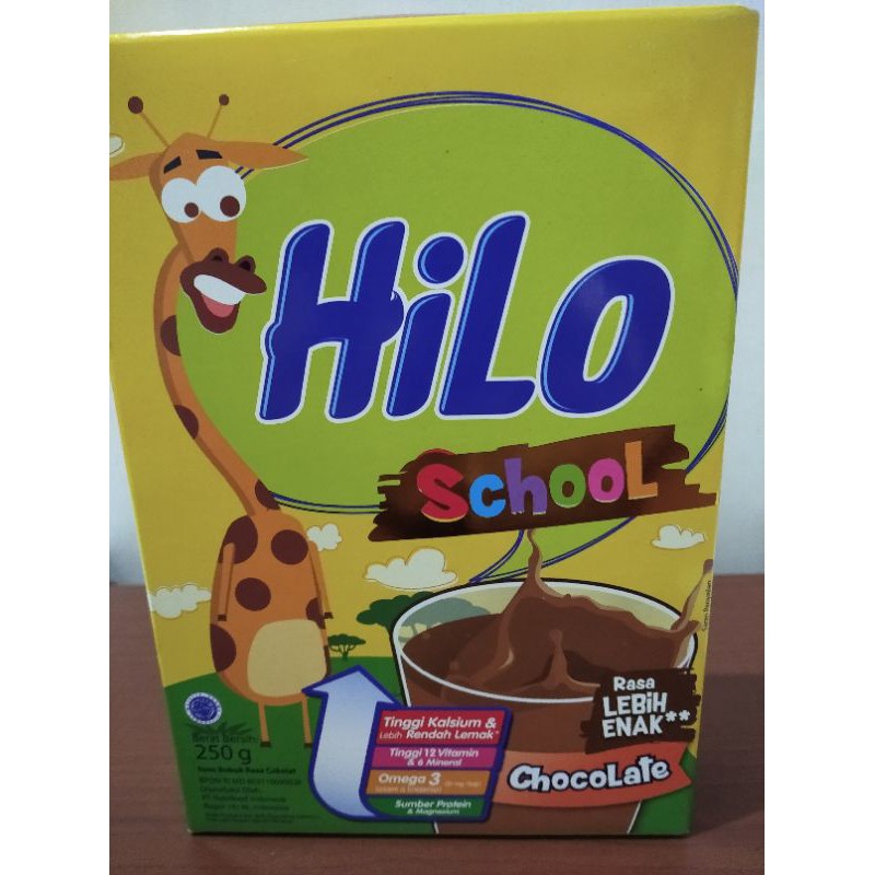 Hilo school coklat vanila 250 gram