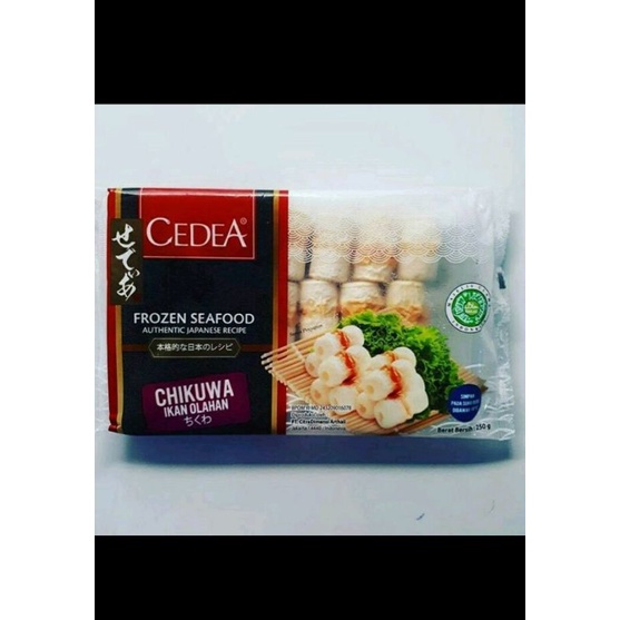 

Cedea Chikuwa Mini (tray) Chikuwa Frozen Food 250gr