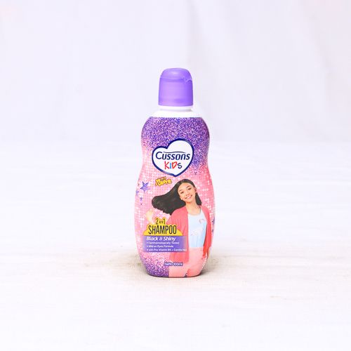 Cussons Kids 2in1 Shampoo Black & Shiny Botol 100ml - 200ml