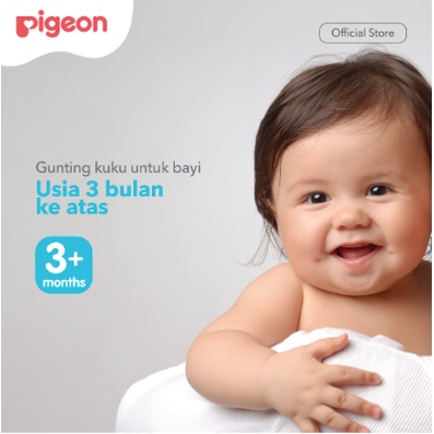 Gunting Kuku Bayi PIGEON Baby Safety Nail Scissors Baby BPA Free