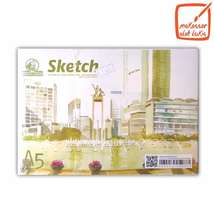 

Sketchbook / Buku Sketsa / Buku Gambar Locomotif A5