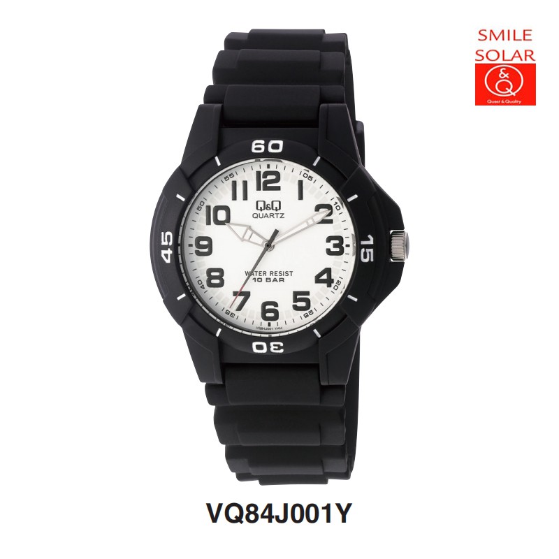 SALE Jam Tangan Pria Sporty Rubber Analog Original Q&amp;Q QNQ QQ VQ84 VQ84J Series