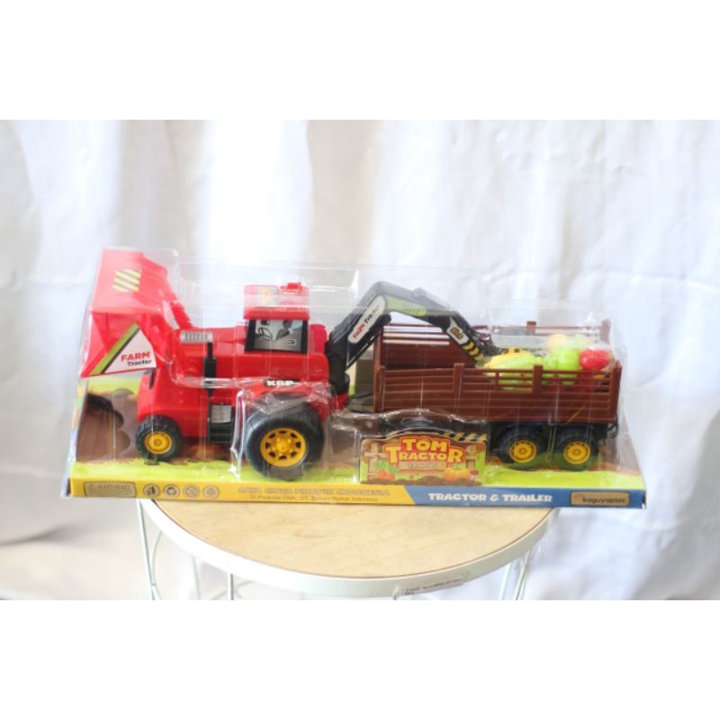 MAINAN ANAK MOBIL KONSTRUKSI TOM TRACTOR