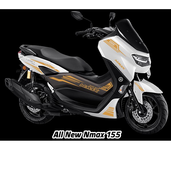 Cutting Stiker Nmax 2020 PUTIH GOLD