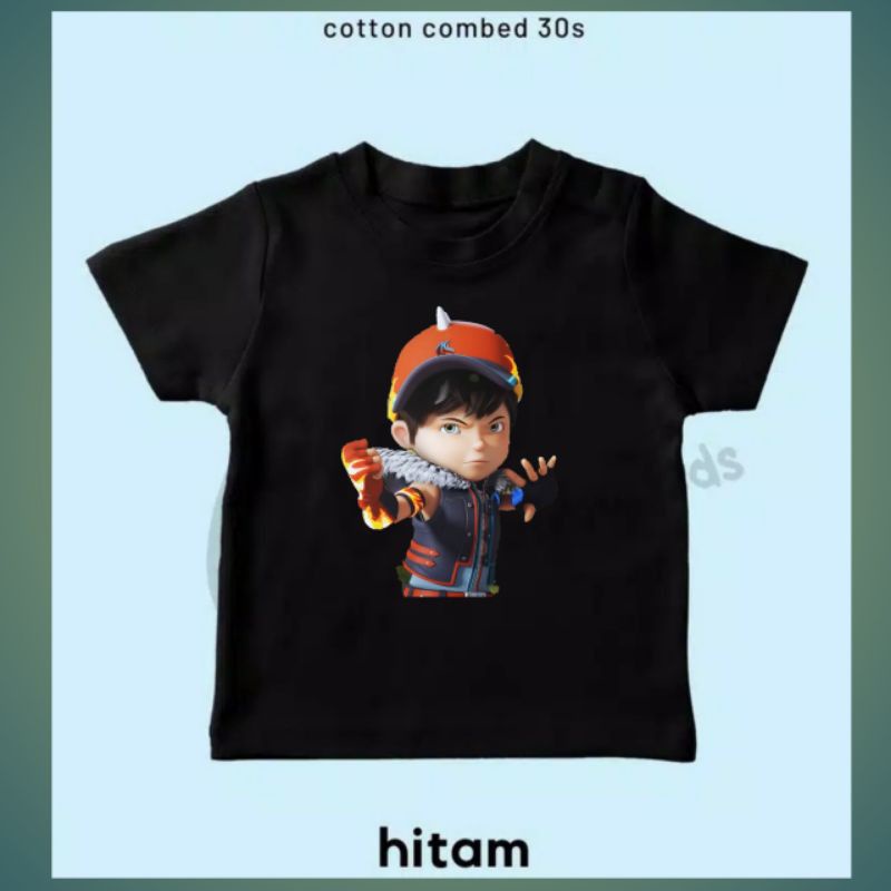 baju anak, baju boboiboy