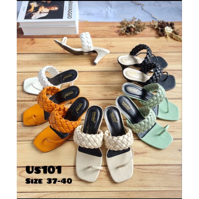 ABBUSHOES US 101 haig hell kepang silang dewiya 7cm