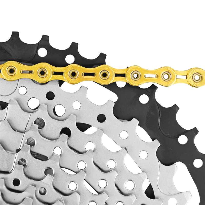 VG Sports Rantai Sepeda Bicycle Chain Half Hollow 8/9/10 Speed