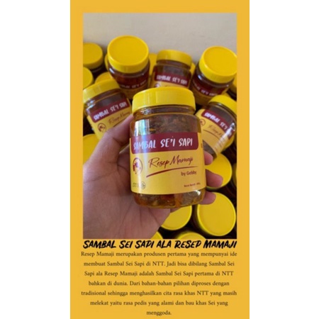 

Sambal Sei Sapi NTT