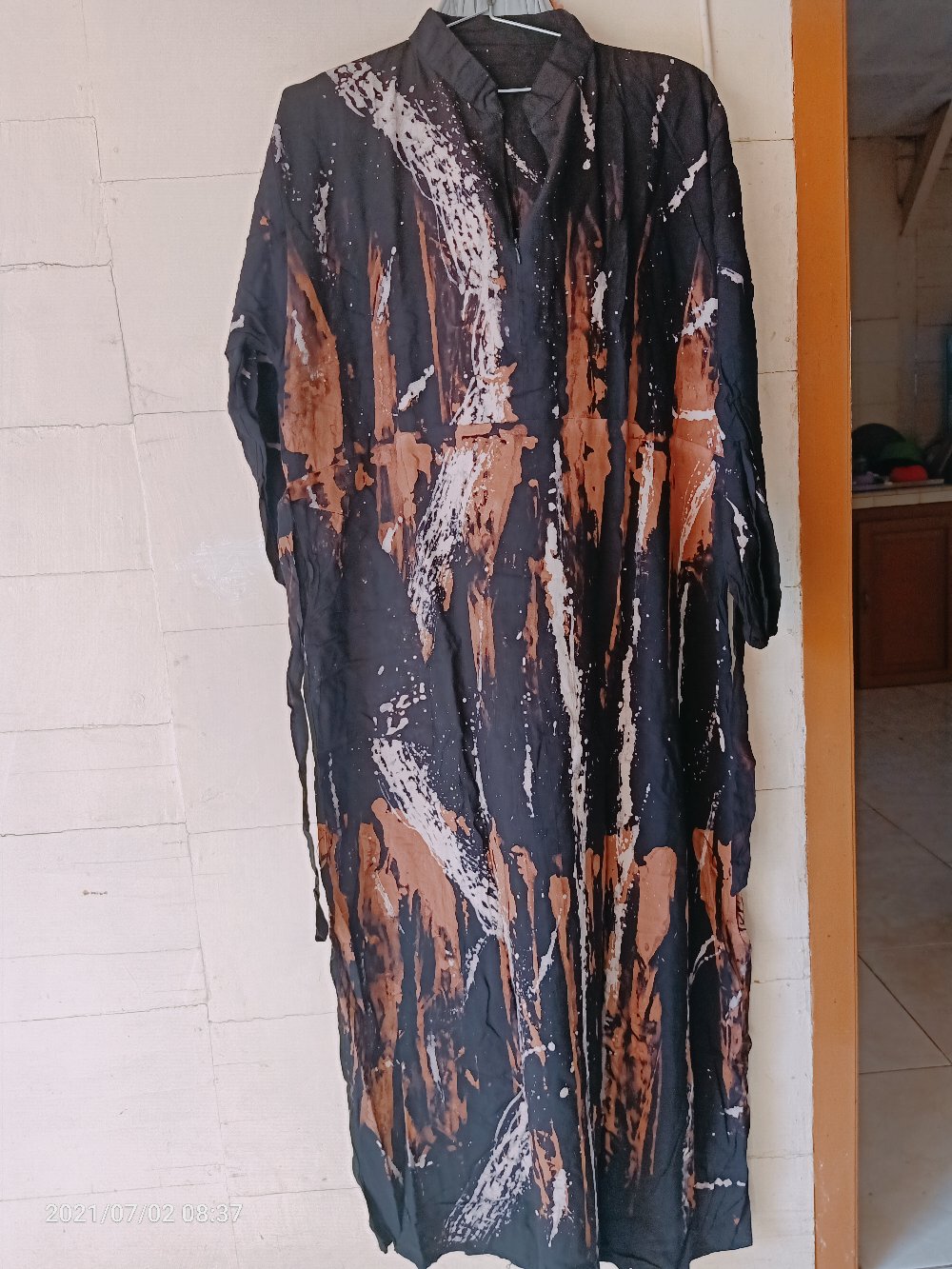 Gamis Twil Malaman Rayon Super By Hd.id Batik [ Bisa Cod ]