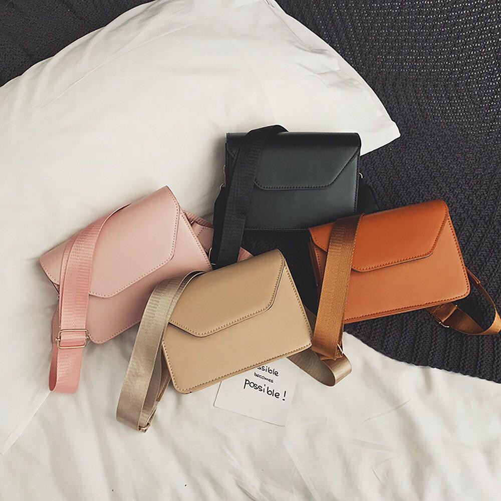 Adinda Tas Selempang Sling bag Korea terbaru persegi Murah Meriah