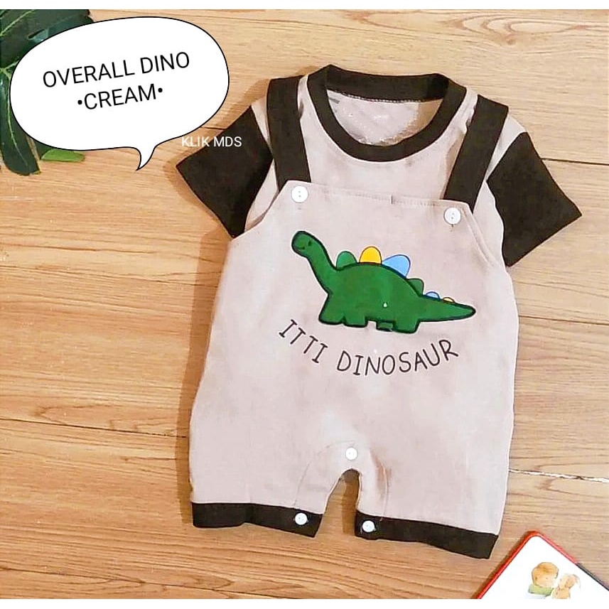 Klik Mds Overall Anak Bayi Laki-laki Motif Car Baby Dan Safari Estimasi Usia 3-12 Bulan