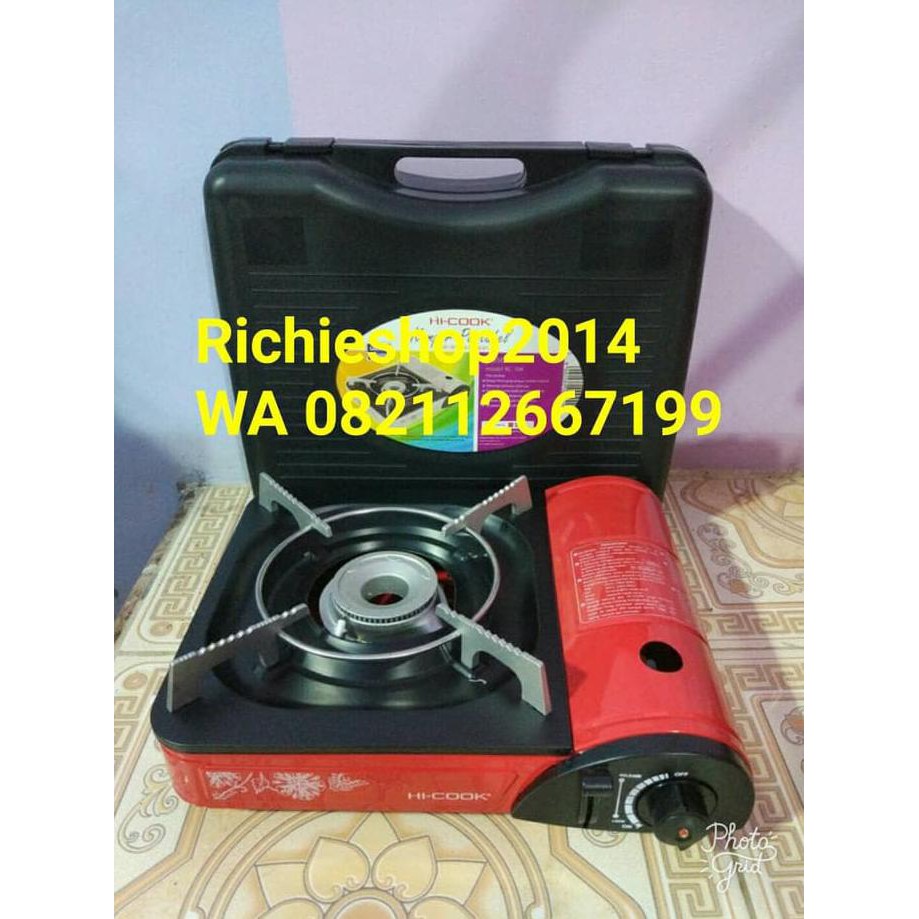 KOMPOR HI-COOK KC 104 / KOMPOR CAMPING / KOMPOR PORTABLE HI-COOK