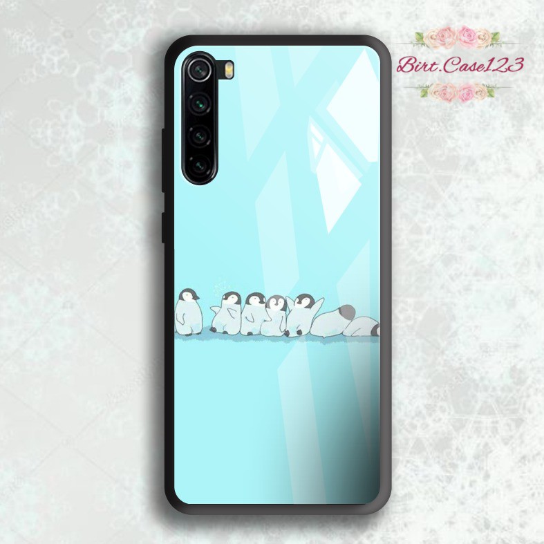 BC Case softcase silikon Gambar PINGUIN back case glass oppo samsung vivo xiaomi realme iphone etc