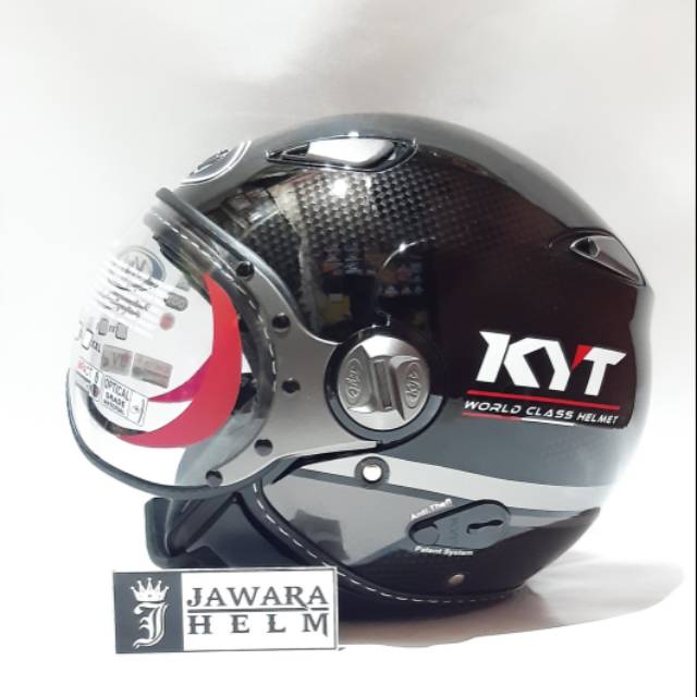 HELM KYT ELSICO 3 BLACK GUNMETAL