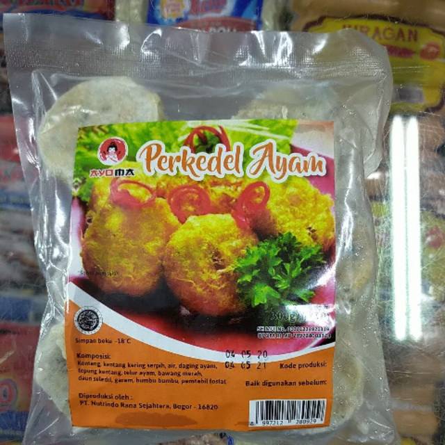 

Ayoma perkedel ayam 300gr 10pcs