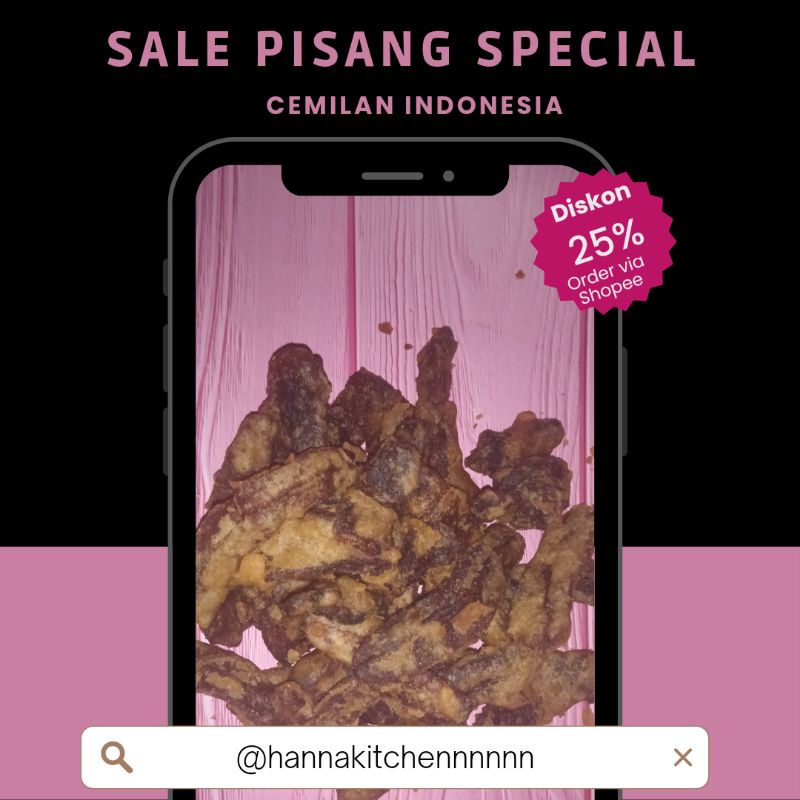 

Sale Pisang Khas Tasik Special