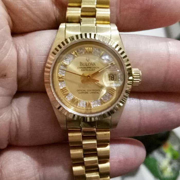 Bulova Vintage Datejust Gold Plated