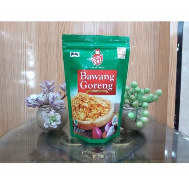

Indahjaya_Mart Bawang Goreng 200 gram Pedas Hj. mbok sri
