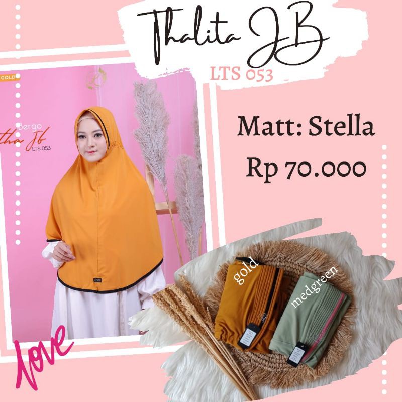 BERGO TERBARU TALITHA KOMBINASI / HIJAB SYARI TALI