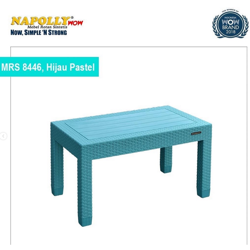 NAPOLLY MEJA ROTAN SINTETIS MRS 8446