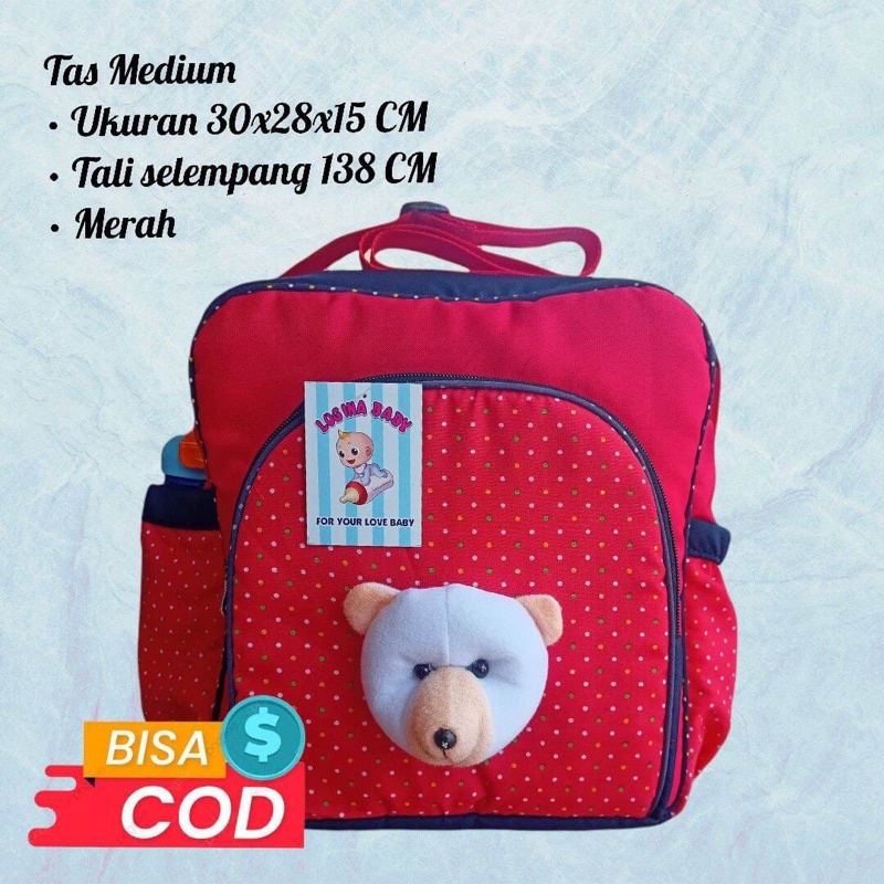 tas slempang medium perlengkapan bayi