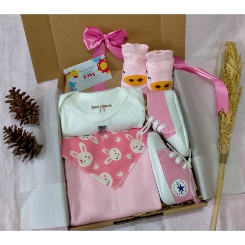 GIFT SET BABY | HAMPERS BAYI | KADO LAHIRAN SETELAN ANAK BAYI COWOK CEWEK | BABY BOY GIRL