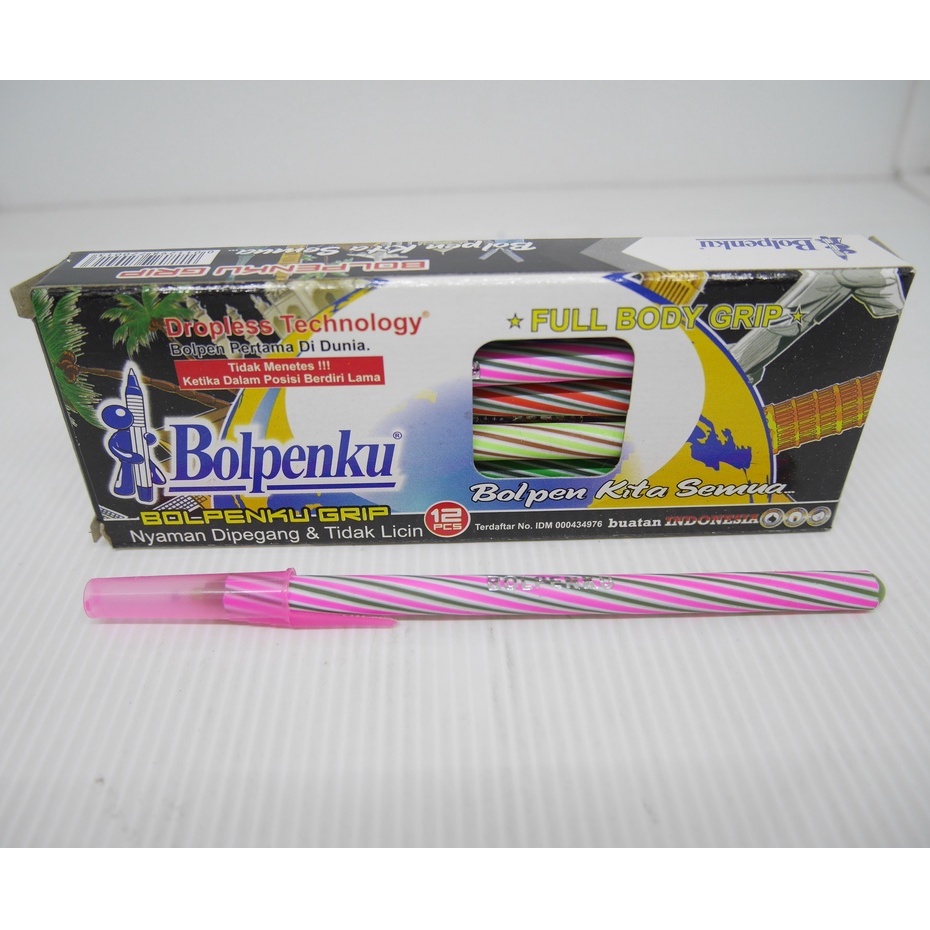 

PULPEN BOLPENKU GRIP HITAM [ ECER ]