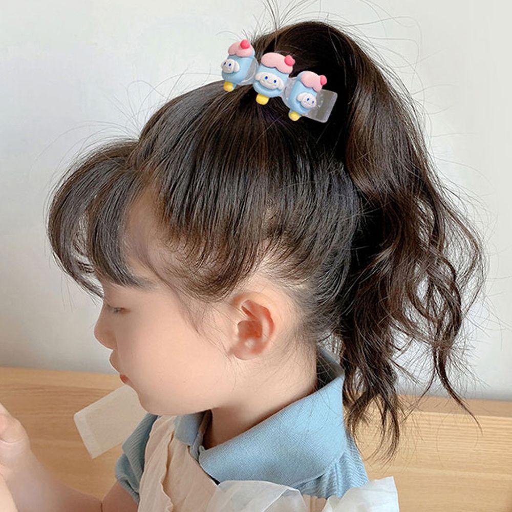 Needway Jepit Rambut Anak Warna-Warni Fashion Kuromi Cute Melody Kawaii Korean Style Hair Claw
