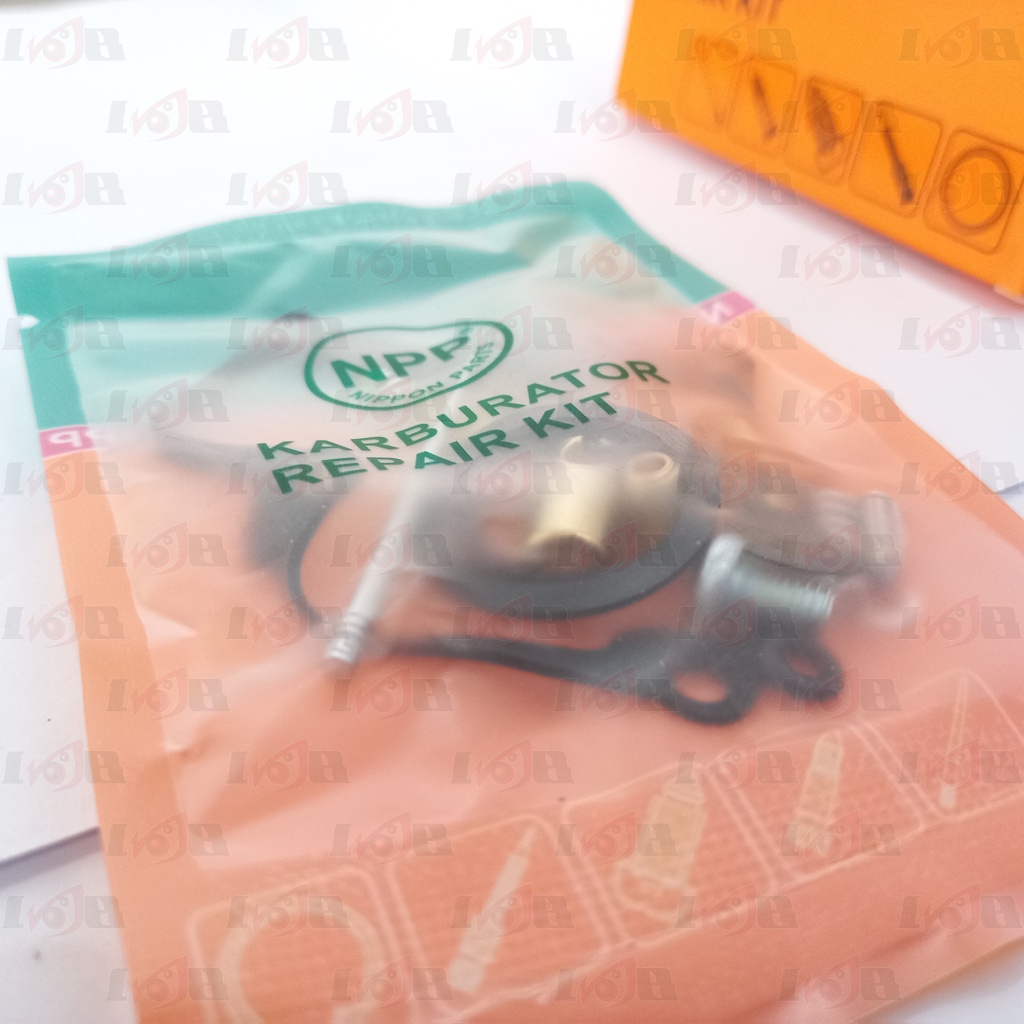 NPP RepairKit Karburator Satria R 120cc 2 Tak Parkit Carbu Carburator Set Daleman Karbu