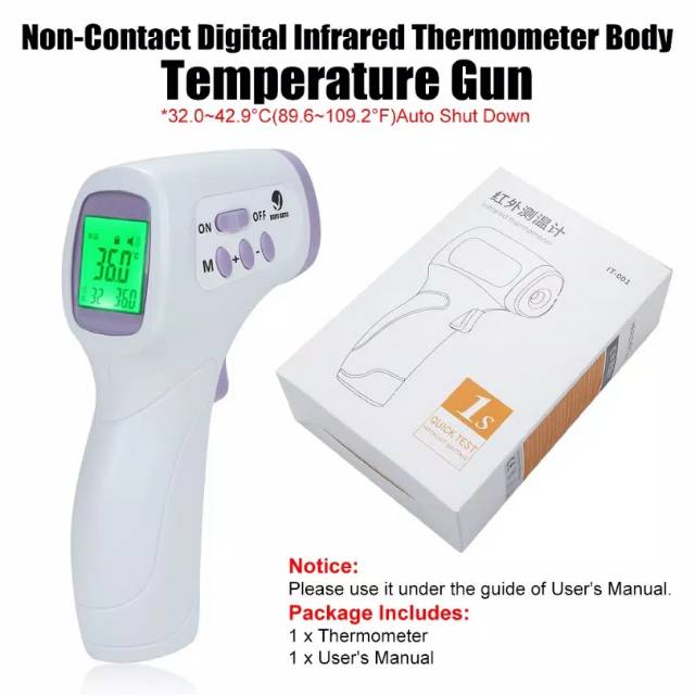Termometer infrared digital