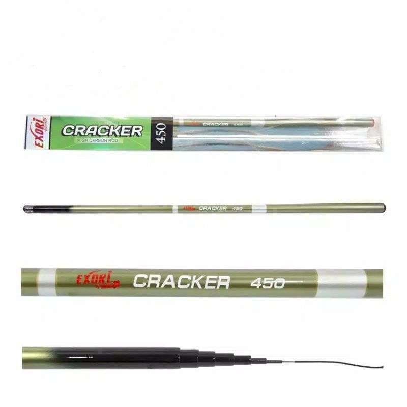 joran pancing tegek carbon exori cracker 360 450 murah laris semarang