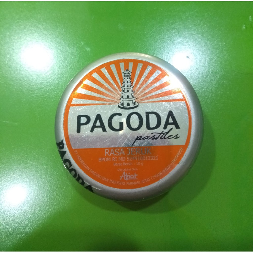 

Pagoda rasa Jeruk 10 gr - Permen Pastiles