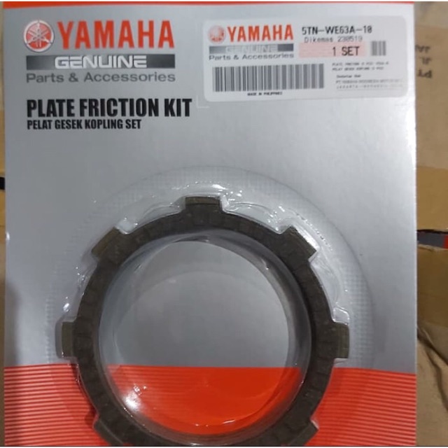 KAMPAS KOPLING JUPITER Z BURHAN VEGA R NEW ASLI ORI YAMAHA 5TN WE63A 10