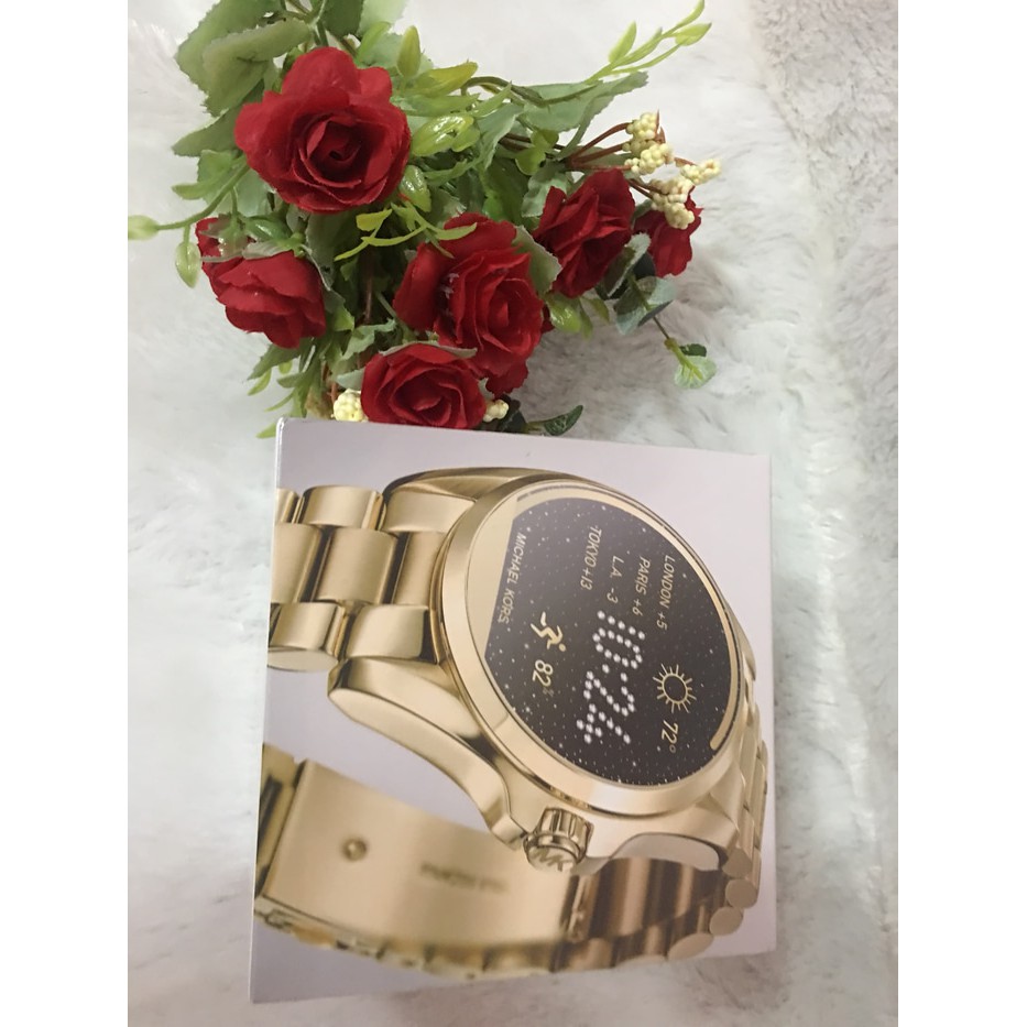 Mk Smartwatch Gold Segel for woman