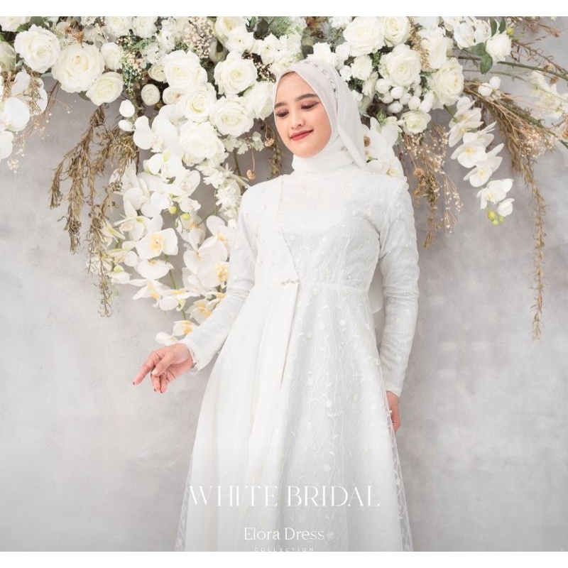 Elora dress-gaun terbaru-gaun lebaran-baju muslimah