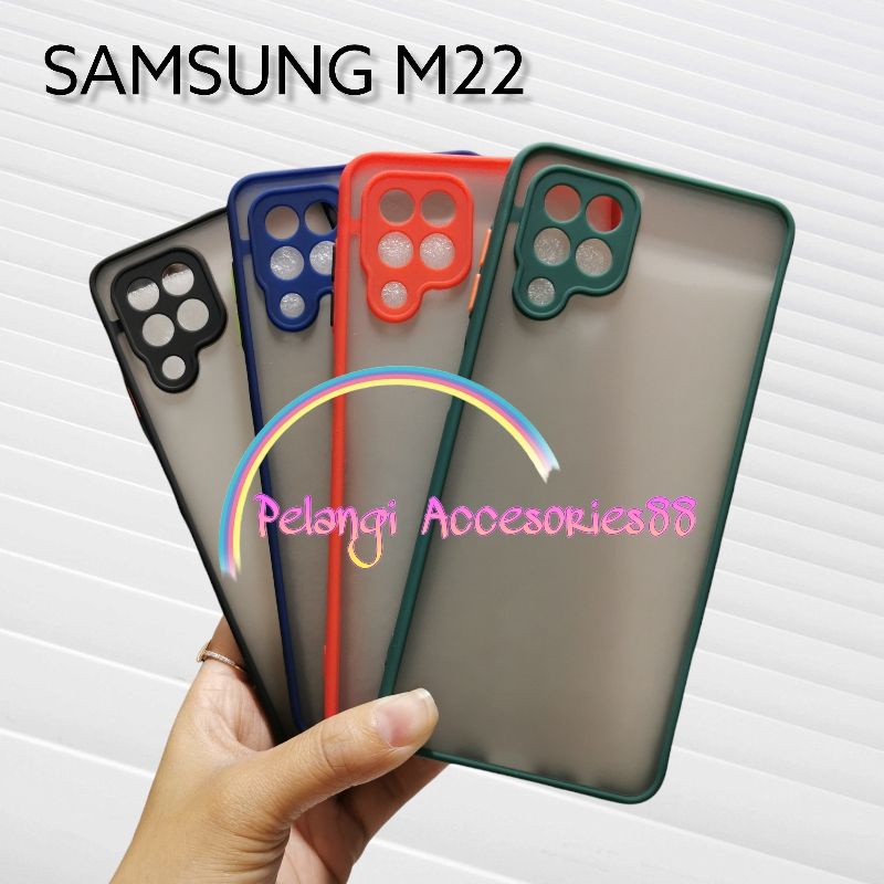 CASE SAMSUNG M22 SOFTCASE CASE DOVE CASE FULL COLOUR